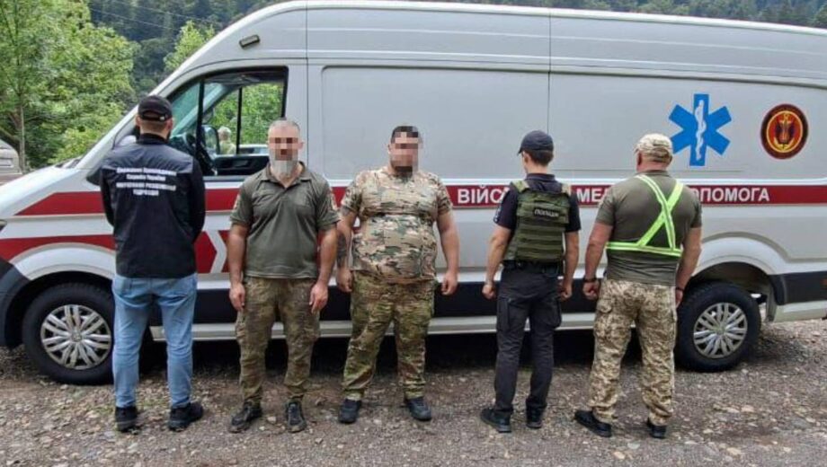 Фиктивная скорая на границе: водителя задержали, »пациент» получил админпротокол