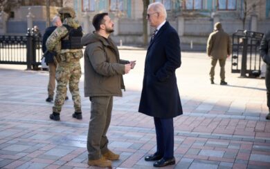 Джо Байден став першим американським президентом, який відвідав Україну у війні без військового супроводу