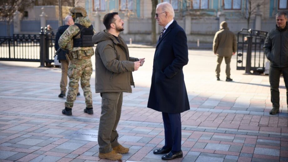 Джо Байден став першим американським президентом, який відвідав Україну у війні без військового супроводу