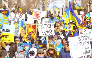 Россияне напали на украинку в Пусане, Корея (видео)