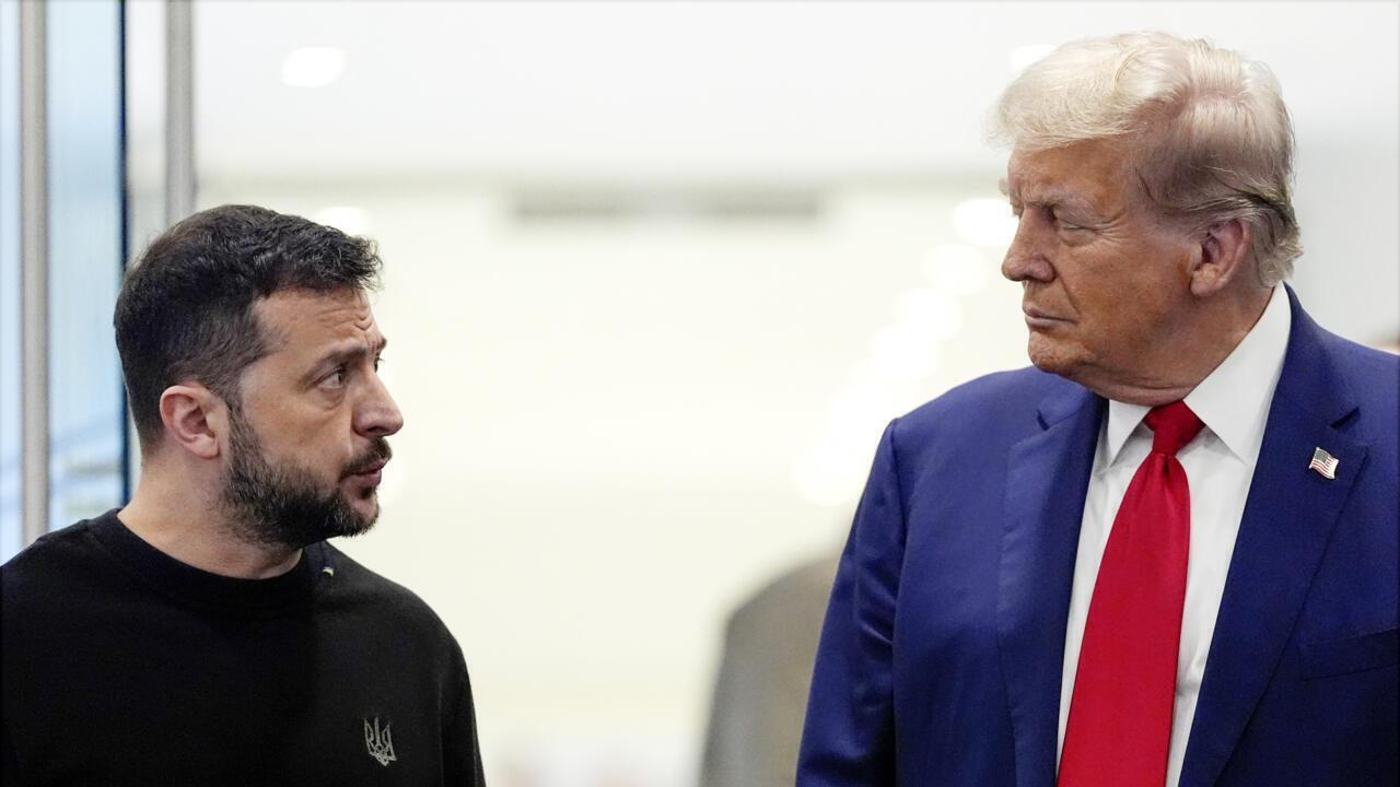 Зеленский и Трамп