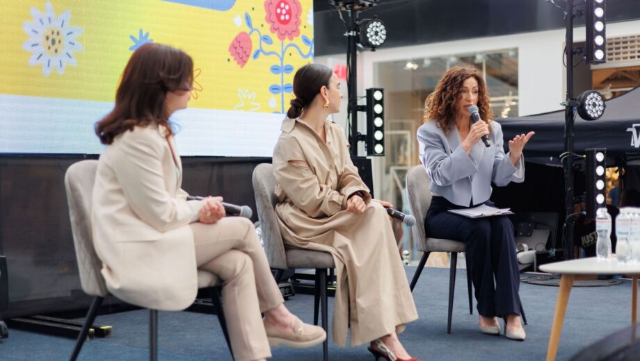 Надежда Матвеева провела public talk на благотворительном мероприятии Charity Family Day в Киеве