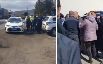 На Закарпатті жінки, які протестують проти ТЦК, перекрили дороги у селах Карпати та Ракошино