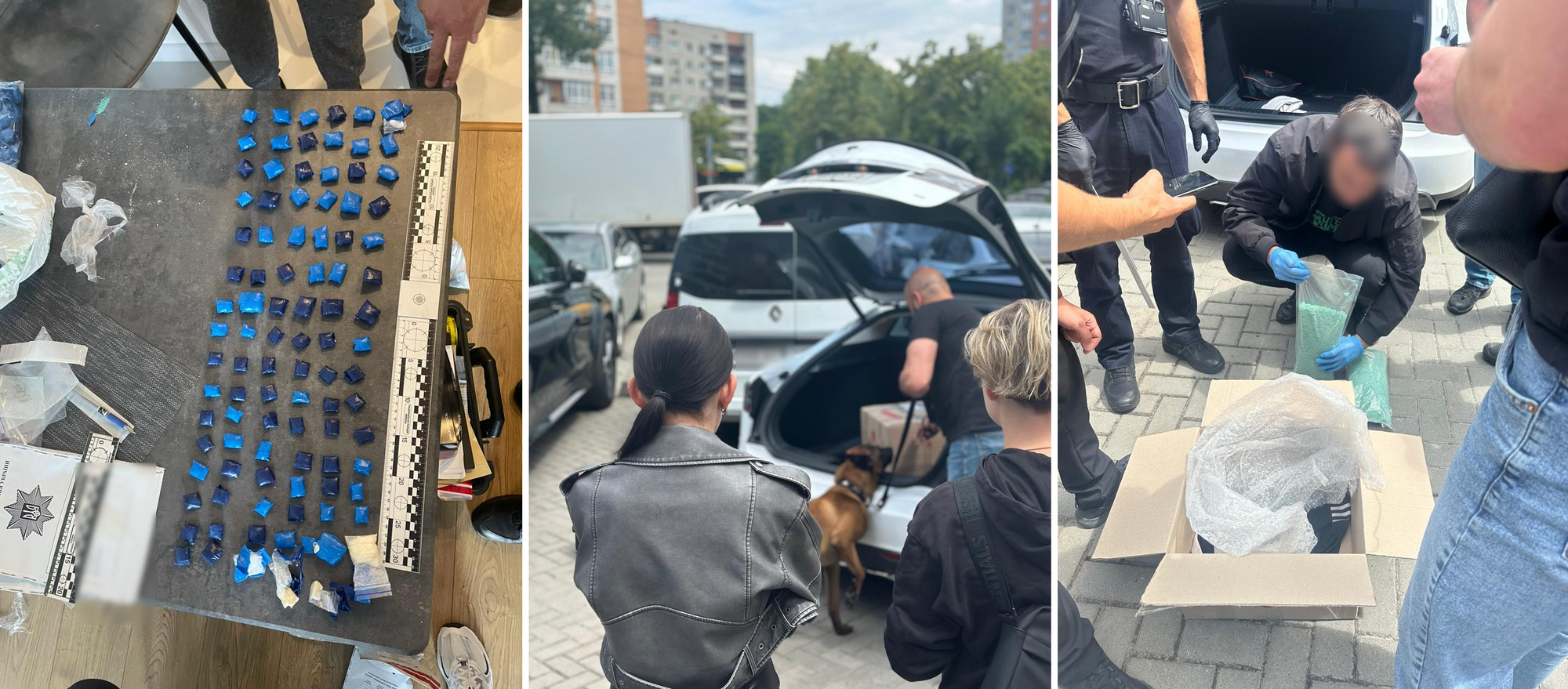 На Одещині та Львівщині прикордонники затримали наркокур’єрів, які намагались перевезти 6 кг PVP-сіллю