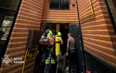У Києві сталась пожежа у спортклубі, де тренується еліта столиці