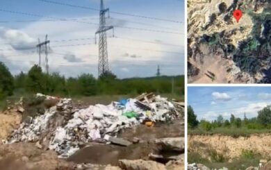 Эко-беда под Киевом: журналисты СтопКора обнаружили стихийную свалку возле Крюковщины