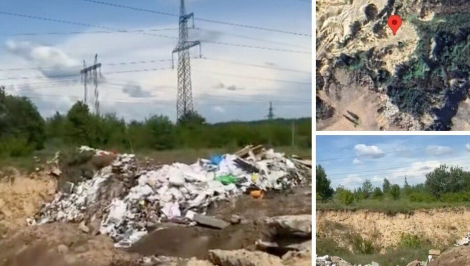 Эко-беда под Киевом: журналисты СтопКора обнаружили стихийную свалку возле Крюковщины