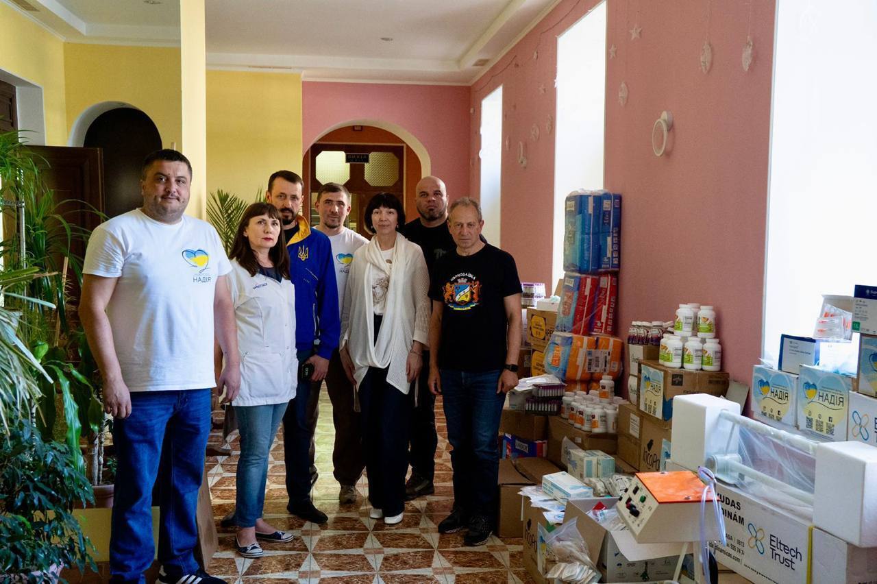 Волонтери та партнери фонду ''Надія'' здійснили гуманітарну місію до прифронтових регіонів