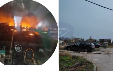 Масштабные пожары в оккупированном Крыму: удары по военным объектам зафиксированы спутником