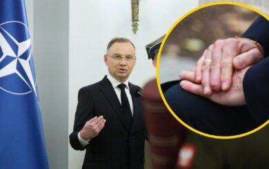 Президент Польши Анджей Дуда, вероятно, потерял часть пальца на руке