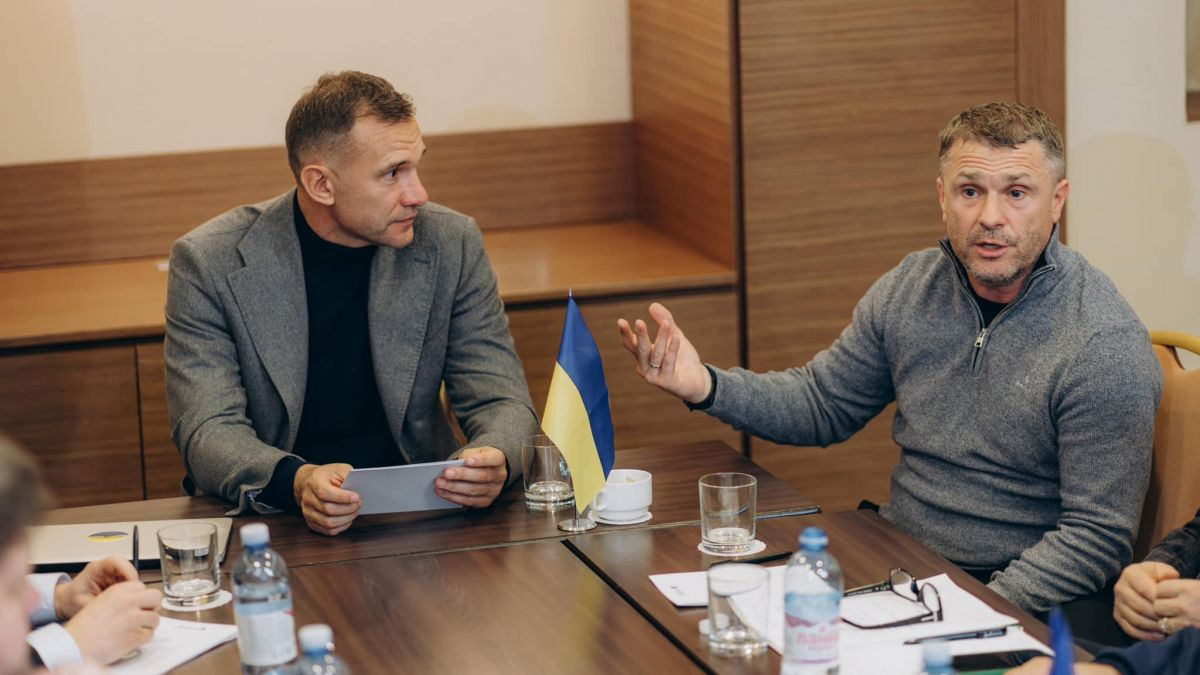 Андрій Шевченко та Павло Бойчук