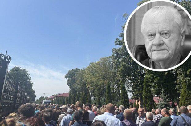 Сотні людей, прощання без камер і власний мавзолей: на Чернігівщині провели в останню путь аграрія Яковишина