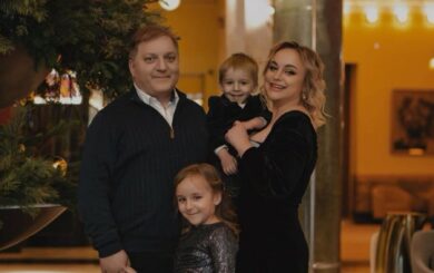 Олег Волошин и его жена обосновались в Беларуси после бегства из Украины