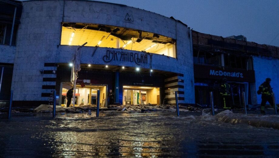 Станція ”Лукʼянівська” знову страждає — цього разу через дощі