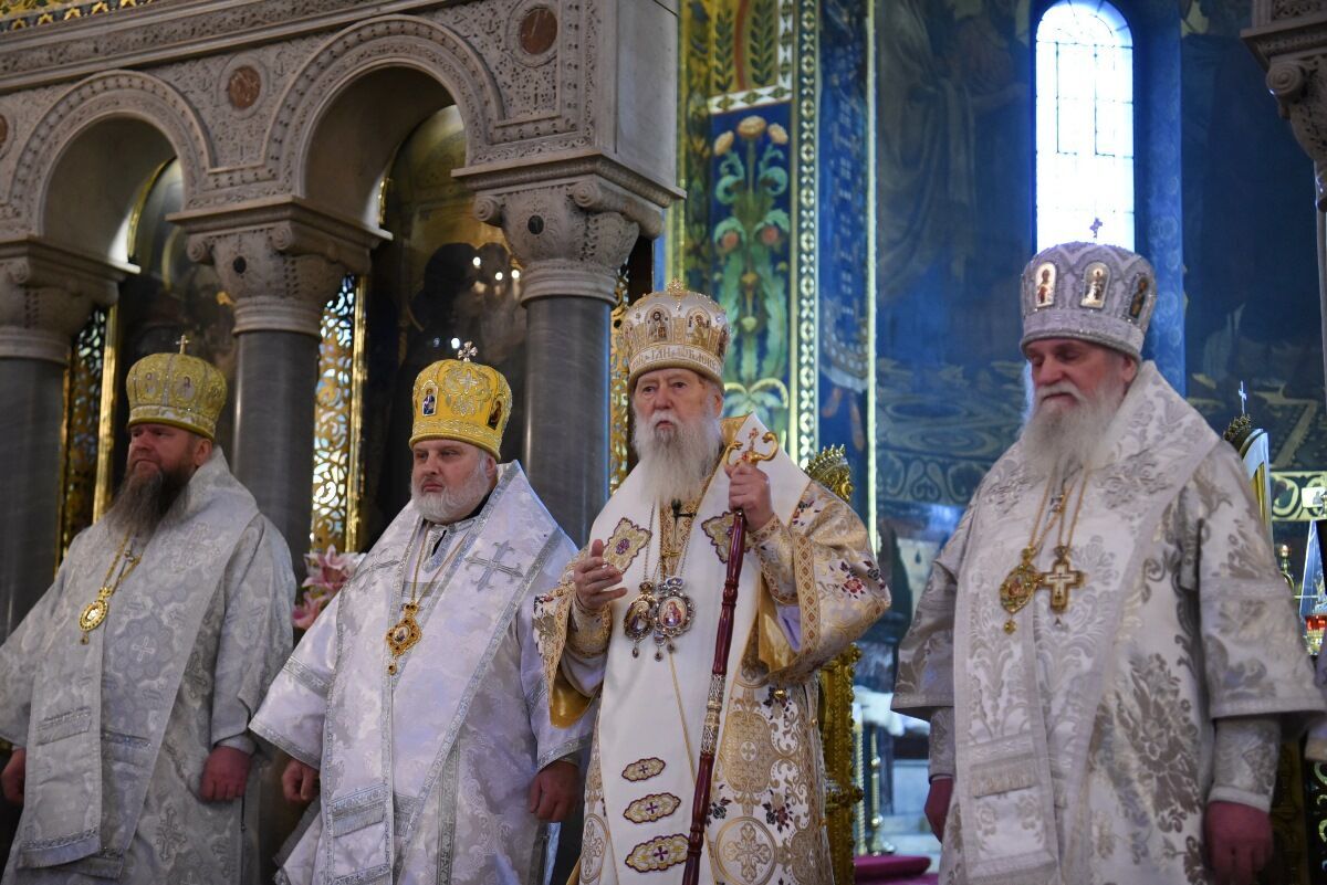 Божественна літургія та подячний молебень у Свято-Володимирському кафедральному соборі в Києві