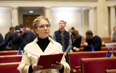 Юлия Тимошенко: »Условия мирных соглашений должны быть вынесены на всеукраинский референдум»