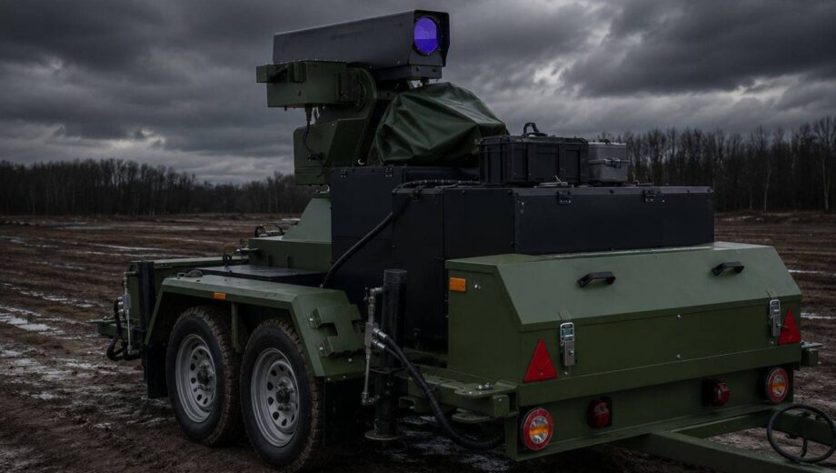 Украинский »Тризуб»: defence tech компания Celebra заявила о финальном этапе испытаний лазерного оружия