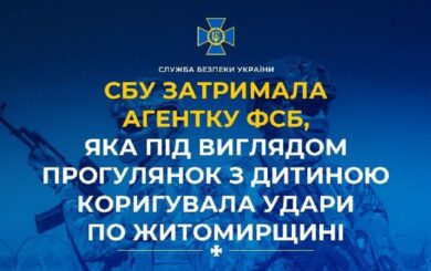 З дитячим візком — на розвідку: СБУ затримала агентку фсб на Житомирщині