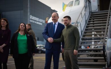 Зеленський обговорив із прем’єром Ірландії підтримку України та гарантії безпеки