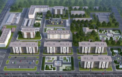 Гостомель: презентовано проєкт відновлення житлових будинків