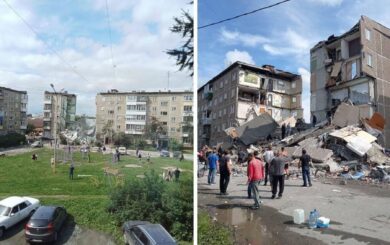 Вибух газу в Нижньому Тагілі: обвалився цілий під’їзд будинку