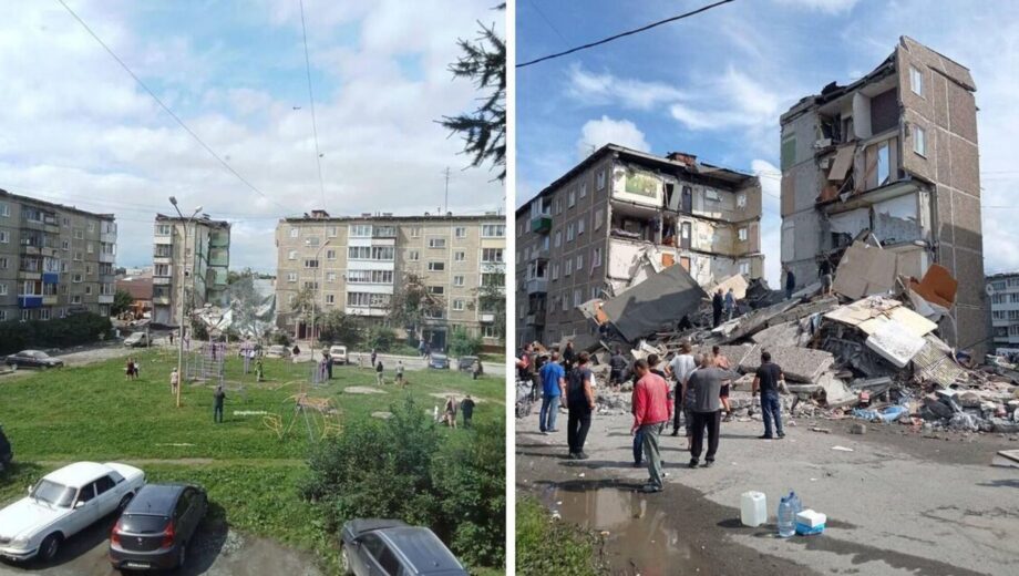 Вибух газу в Нижньому Тагілі: обвалився цілий під’їзд будинку
