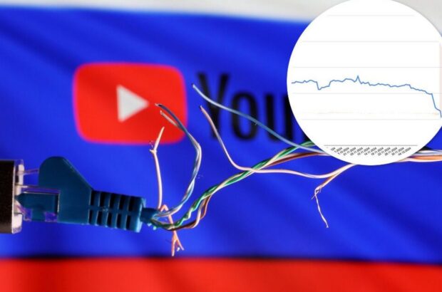 Россияне остались без доступа к YouTube