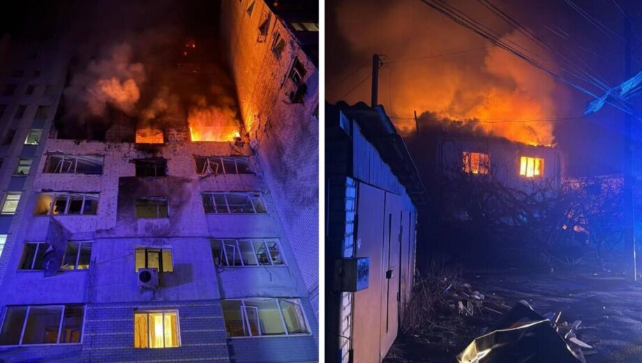 Атака БПЛА на Київщині: серед жертв 36-річний чоловік, пошкоджено багатоповерхівку