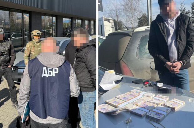 10 тисяч доларів за переведення в тил: ДБР затримало військового на хабарі