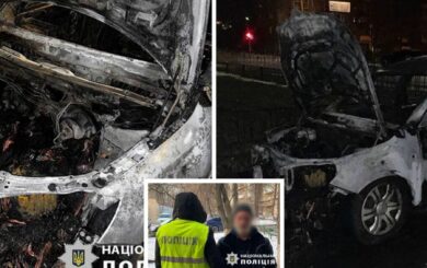 В Киеве мужчина поджег автомобиль бывшего работодателя из-за несогласованной зарплаты