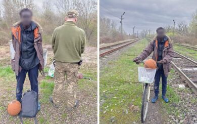 Пограничники Чопского отряда задержали гражданина Сенегала за попытку нелегального пересечения границы