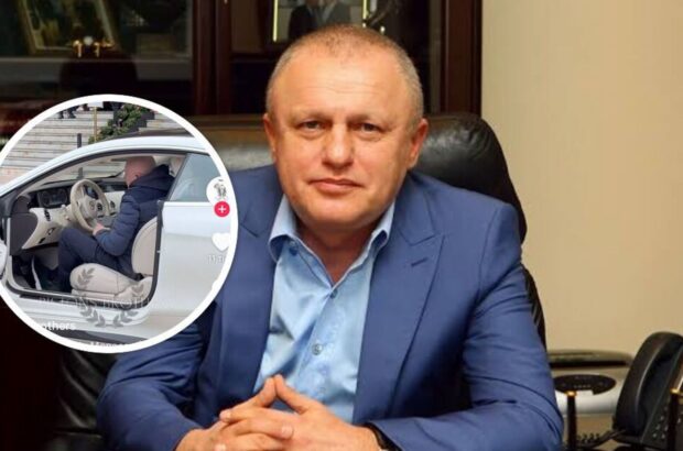 Президента ФК »Динамо» Суркиса заметили на элитном автомобиле в Монако