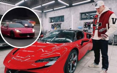 Гонял по автобусной полосе: в Киеве »засекли» новые лакшери-авто 25-летнего миллионера Слобоженко