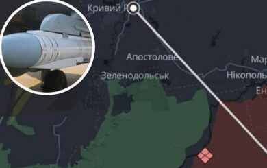 В сети сообщают о возможном применении КАБ »Гром-Е1» по Днепру