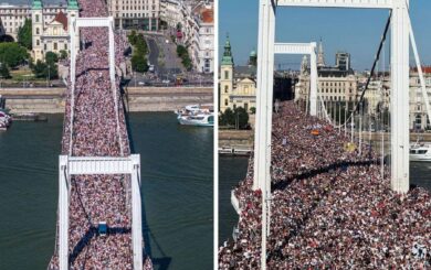 200 тысяч против запрета: в Будапеште прошел рекордный Марш равенства
