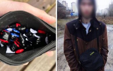 Ховав ”закладку” на березі Дніпра: столичні поліцейські затримали наркодилера