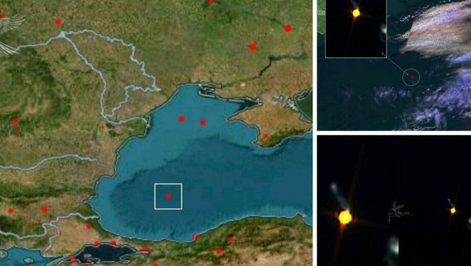 OSINT-аналитики заметили пожар на танкере по данным NASA