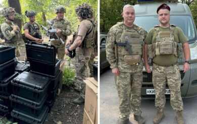 Тактическая группа »Угледар» усилила оборону: переданы дроны, медтехнику и антидроновые сетки