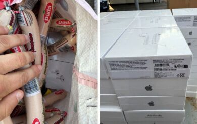 Навушники Apple сховали в ковбасі: митники на Волині викрили хитру контрабанду