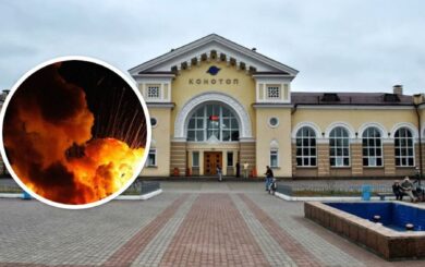 В Конотопе уничтожен объект инфраструктуры после удара баллистикой и дронами