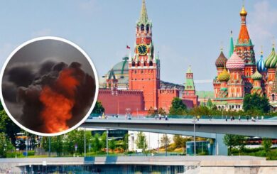 Массированный удар дронами по Москве: россия временно закрыла все аэропорты — ВВС