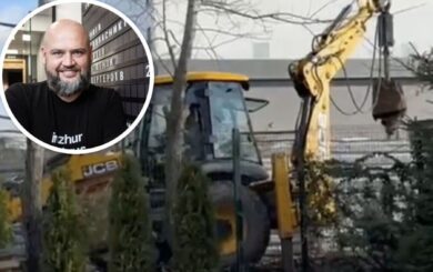 Несмотря на запрет суда, компания Журжия возводит электростанцию в 20 метрах от домов на Софиевской Борщаговке.