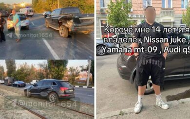 У Харкові 14-річний син чиновниці спричинив ДТП на Audi