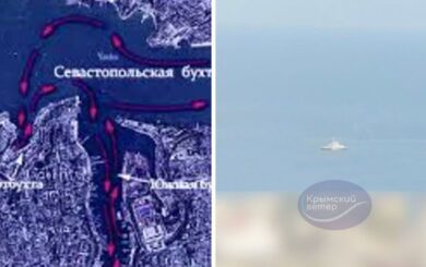 Українські морські дрони вражають російські кораблі у Криму