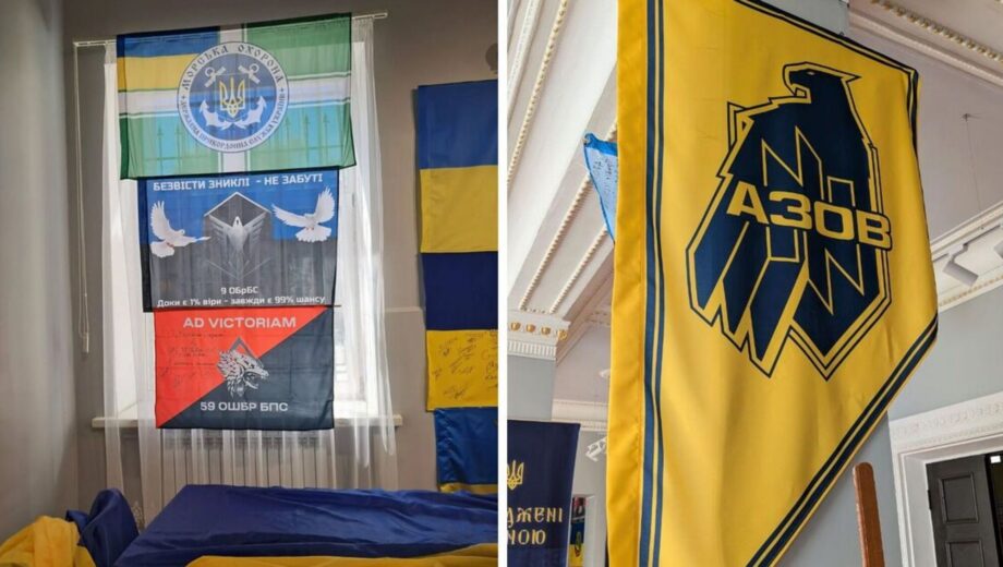 ”Народжені війною”: у Києві відкрили масштабну виставку бойових прапорів, присвячену незламним українцям