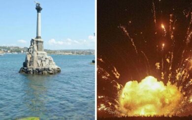 В Крыму ночью прогремели взрывы: оккупационные власти заявляют о сбитых ракетах