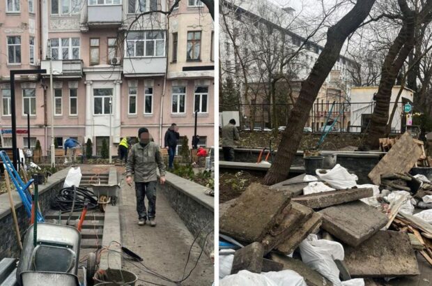 У Києві викрили посадовця ”Київзеленбуду” на фальсифікації актів робіт зі сквером