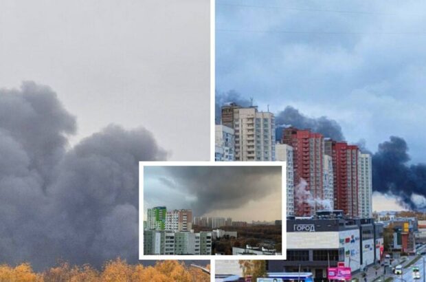Вогонь знищив склад добрив у Підмосков’ї