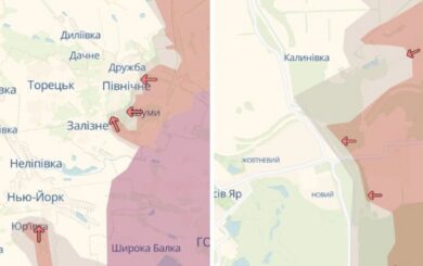 Ворог просунувся біля кількох населених пунктів на Сході України