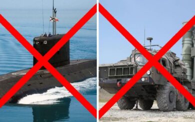 ВСУ нанесли удары по подлодке и ЗРК С-400 россиян в и.о. Крыма, — Генштаб